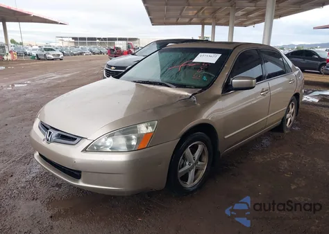 2004 Honda Accord 2.4 Ex from USA, damaged, VIN 1HGCM56804A155953